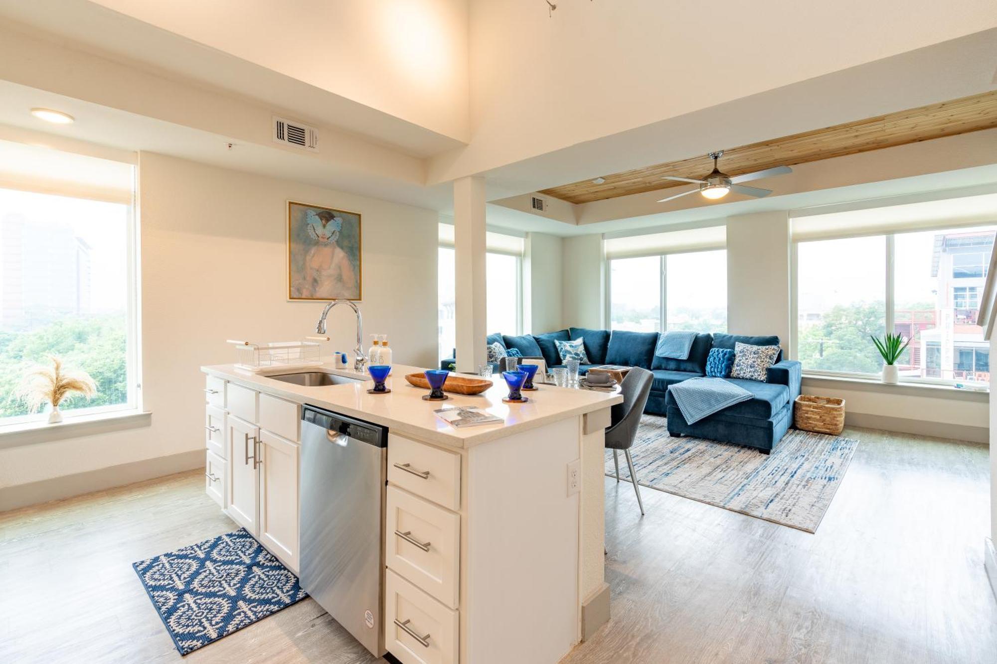 סן אנטוניו Riverwalk Penthouse Oasis W/Free Parking Gym Pool מראה חיצוני תמונה